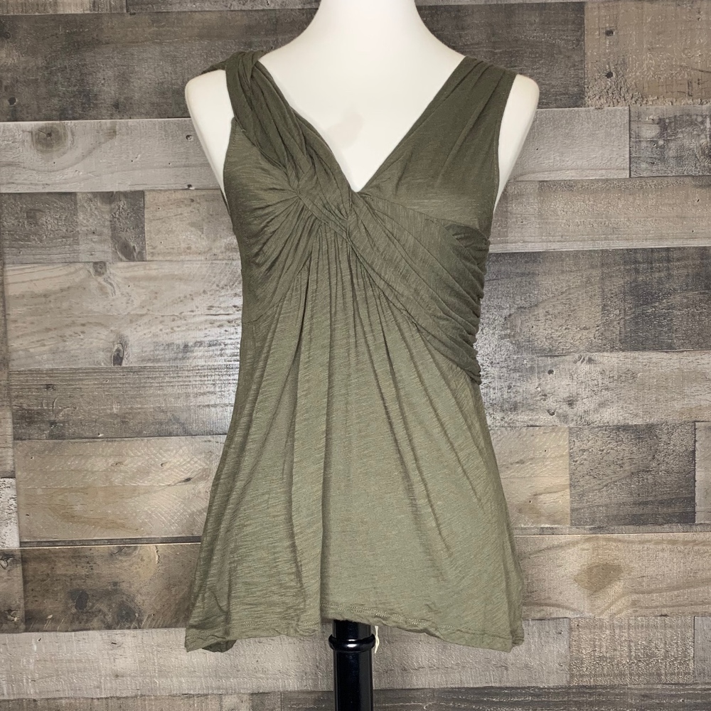 Twist Sleeveless Top Deletta Anthropologie S